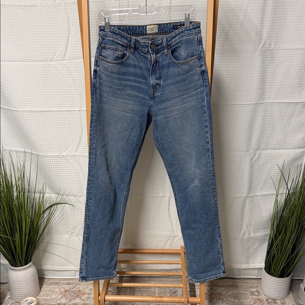 Faherty Women’s Straight Blue Jeans